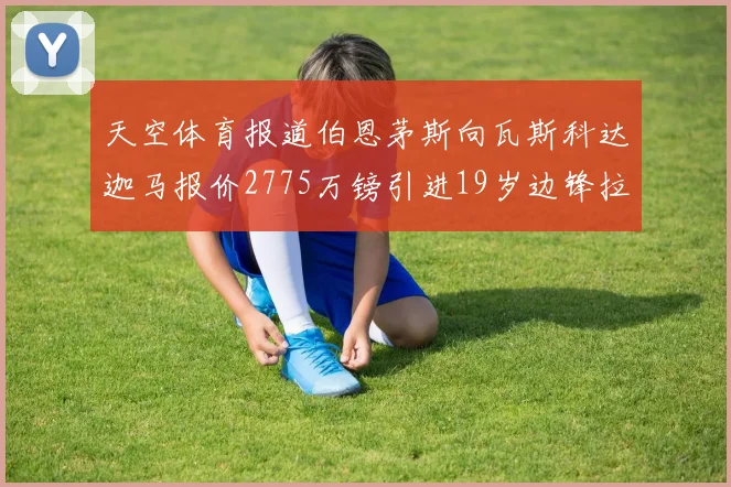 天空体育报道伯恩茅斯向瓦斯科达迦马报价2775万镑引进19岁边锋拉扬