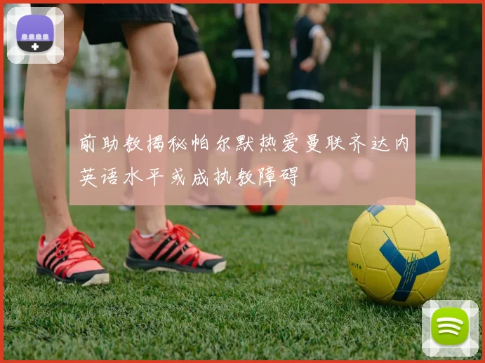 前助教揭秘帕尔默热爱曼联齐达内英语水平或成执教障碍